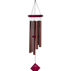 Woodstock 37" Bronze Medium Pluto Outdoor Wind Chime – Encore Collection Garden, Patio, Porch Decor