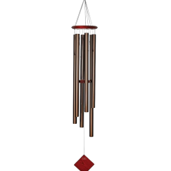 Woodstock Neptune 54" Large Bronze Outdoor Wind Chime – Deep Tone Pentatonic Scale, Encore Collection